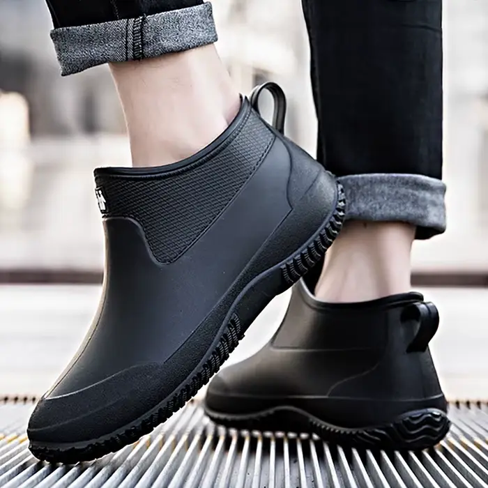Bottines de pluie imperméables pour hommes et femmes
