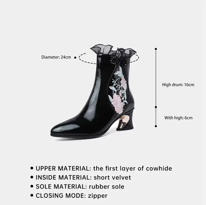 Ods luxe femmes blanc bottes courtes nouveau automne hiver mode tendance en peluche talons hauts fête mariage chaussures décontractées voyage danse