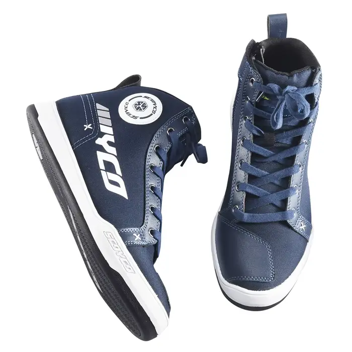 Scoyco chaussures de Moto anti-salissure respirant antichoc Touring décontracté haute cheville automne été loisirs