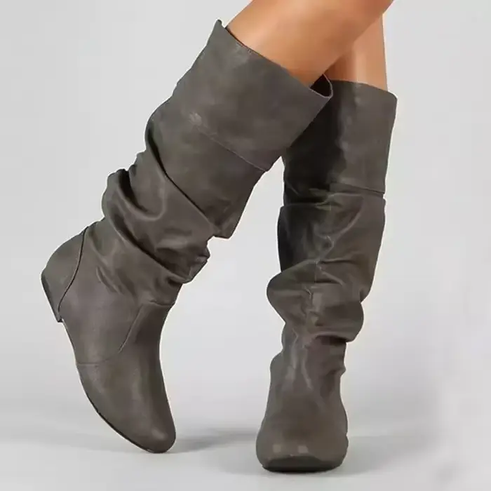 2025 nouvelles femmes bottes plates mode