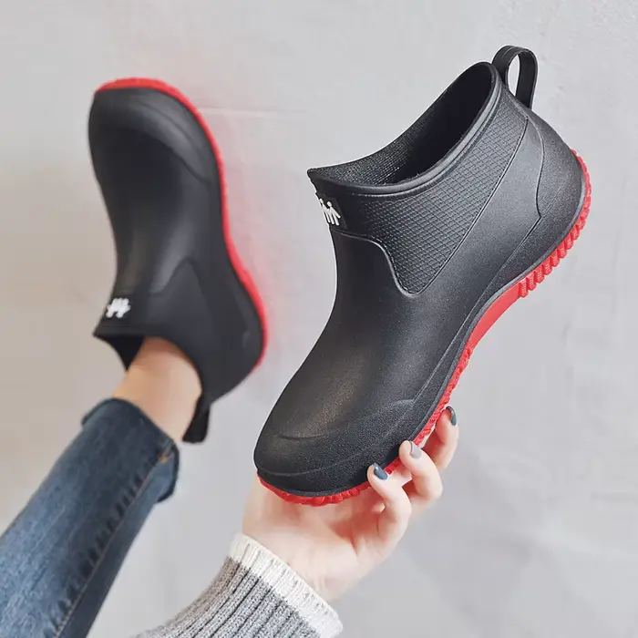Bottes de pluie courtes pour femmes