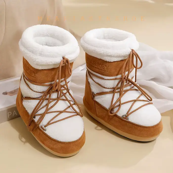 Bottes de neige chaudes pour femme