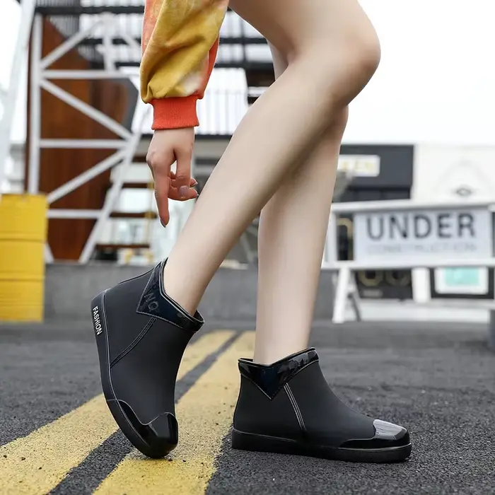 Bottes de Rinçage Imperméables en Caoutchouc pour Femme
