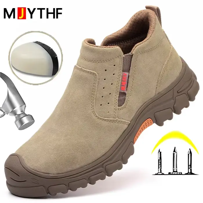 Bottes de travail imperméables pour hommes