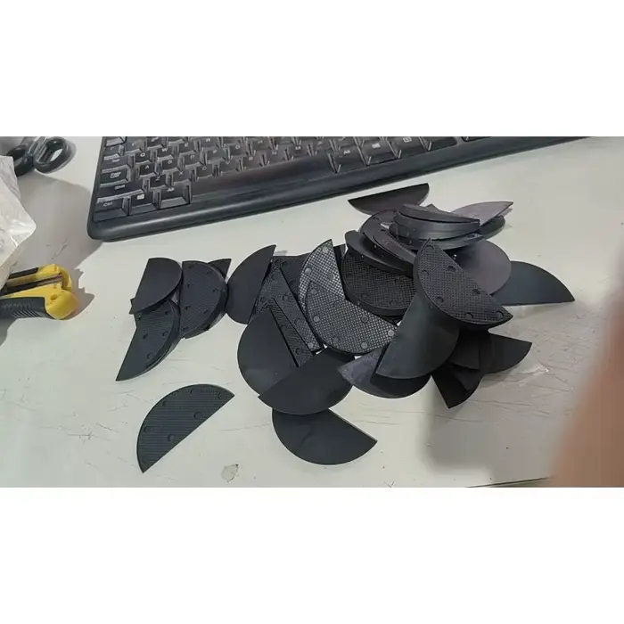 Plaques de protection en caoutchouc pour talons et bouts de chaussures protections de semelles en fer à cheval patchs de réparation antidérapants pour bottes et baskets kit d'entretien des chaussures légères