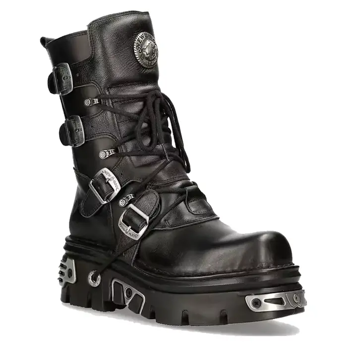 Nouvelles bottes de moto punk pour hommes