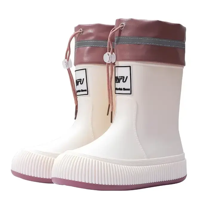 Bottes de pluie imperméables non aldes pour hommes et femmes