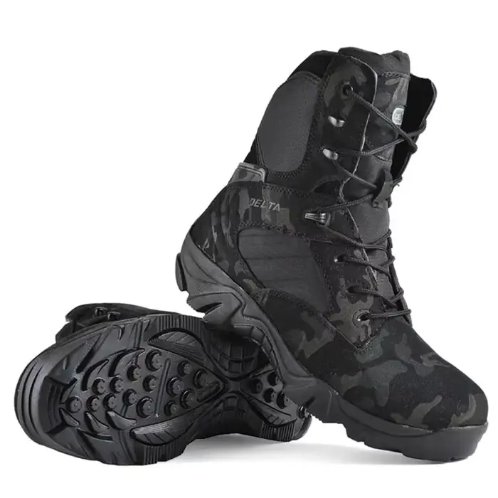 Bottes d'homme en microfibre solides et confortables pour loisirs hivernaux, escalade en montagne, cross-country et sport de plein air