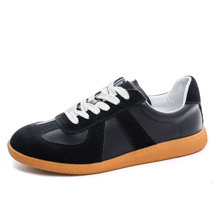 Dechun-Chaussures en cuir rétro pour femmes, petites chaussures blanches, polyvalentes, nouvelles ch