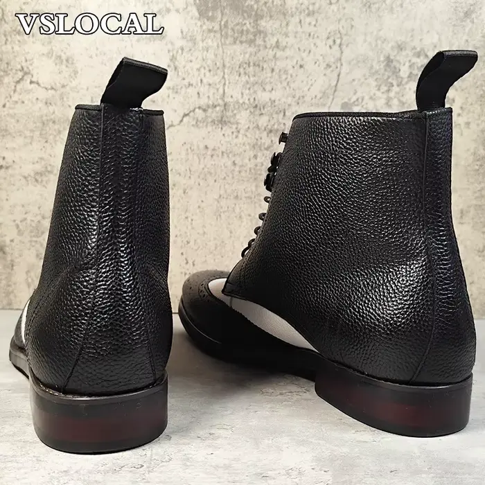 Marque de luxe hommes bottines décontracté
