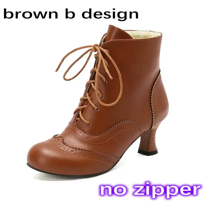 Bottes victoriennes vintage pour femmes, bottes de grand-mère, chaussures de costume cosplay, bottes