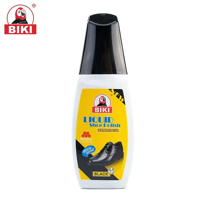 Cirage liquide 75 ml pour chaussures en cuir – Noir, Marron, Couleur neutre – Entretien universel du