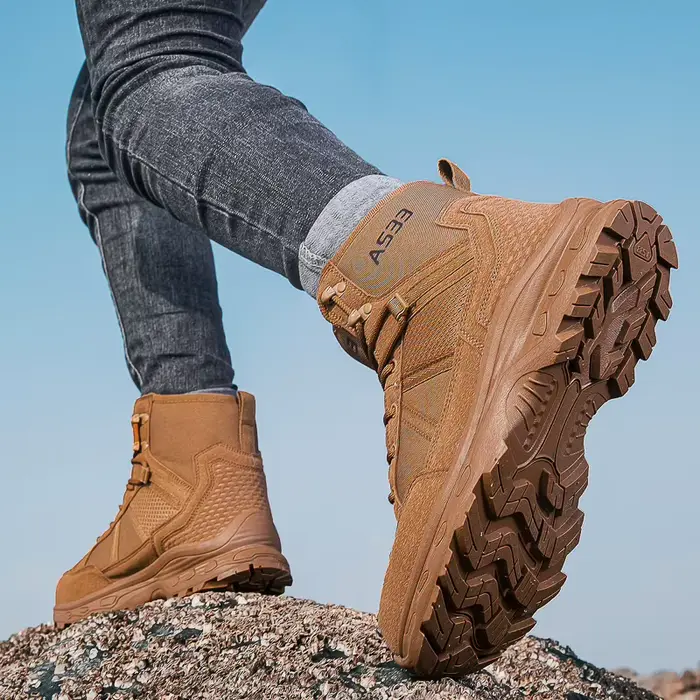 Bottes tactiques militaires pour hommes