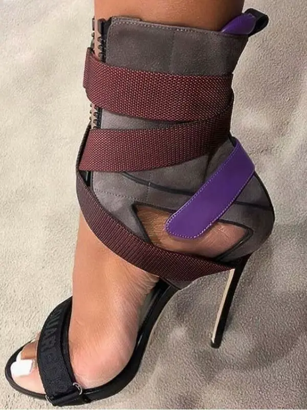 Sandales bottines sexy pour femmes