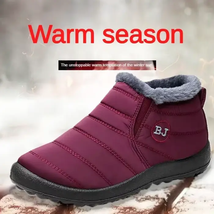Bottes hommes neige en plein air