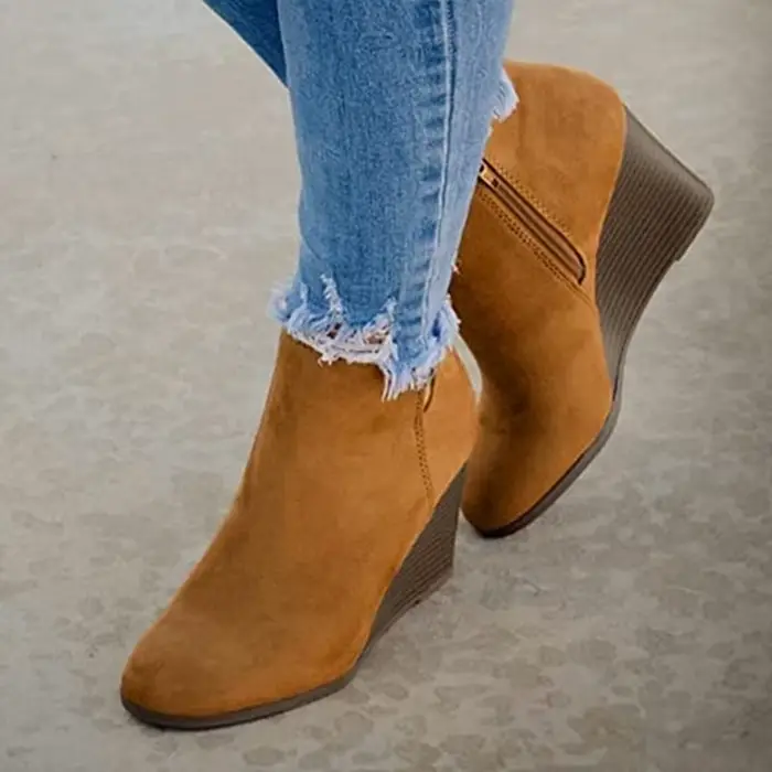 2025 nouvelles femmes bottes côté fermeture éclair