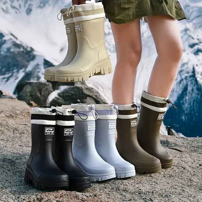 Bottes de pluie imperméables pour femmes