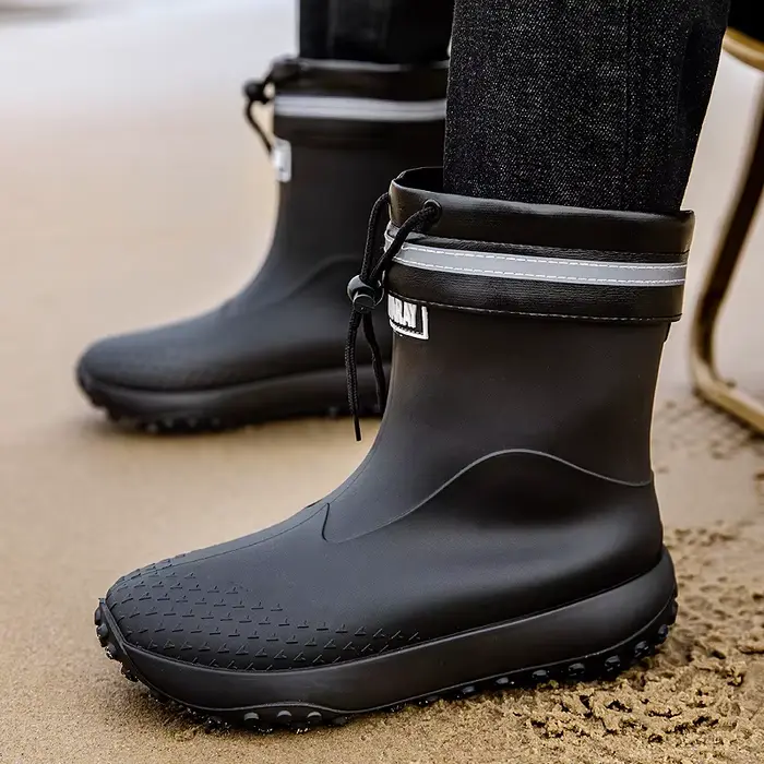 Bottes de pluie en matériau écologique pour hommes
