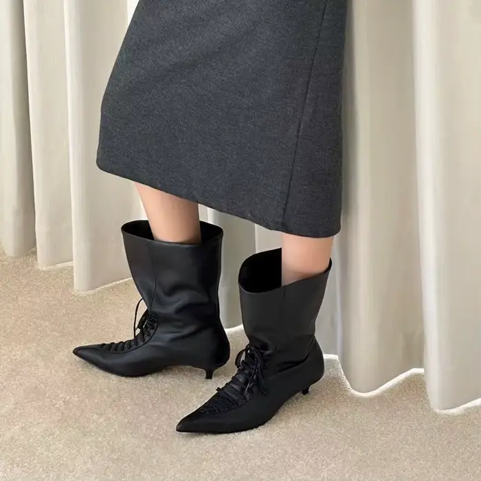 Bottines à lacets pour femmes Maillard