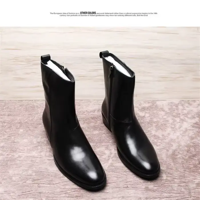 Bottes de cavalier à fermeture éclair