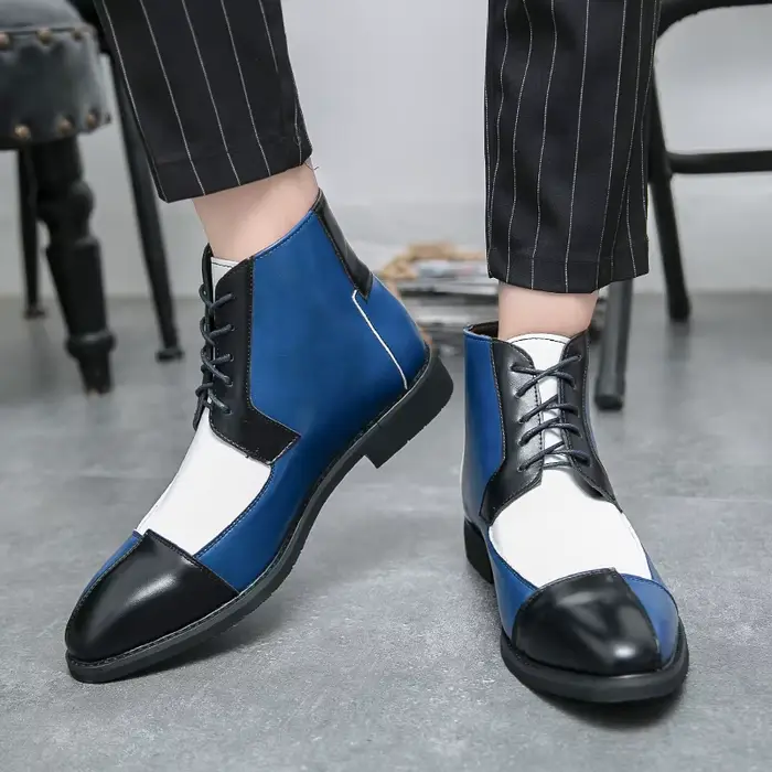 Mayba-Bottes courtes rétro pour hommes