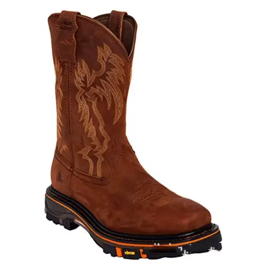 Bottes occidentales de travail pour hommes