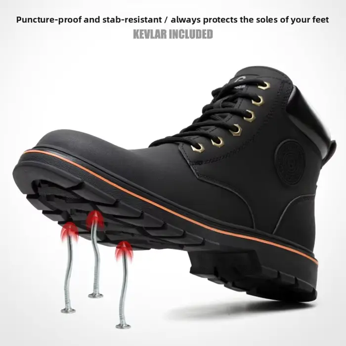 Bottes de travail montantes pour hommes