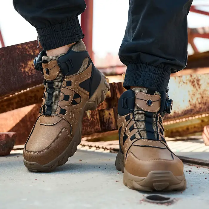 Bottes de Moto imperméables pour Hommes, Chaussures d'Equitation Respirantes, Anti-Chute, Chaussures de Course sur Route Décontractées, Équipement de Moto Occasions Spéciales