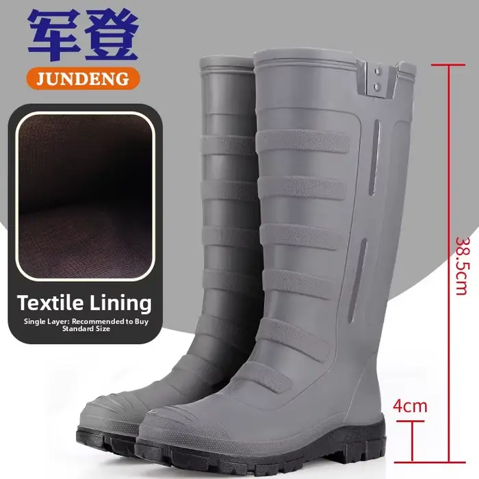 Bottes de pluie montantes pour hommes