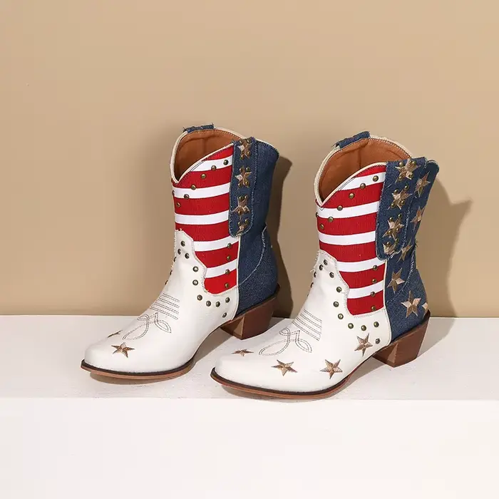 Bottes de cowboy occidentales pour femmes