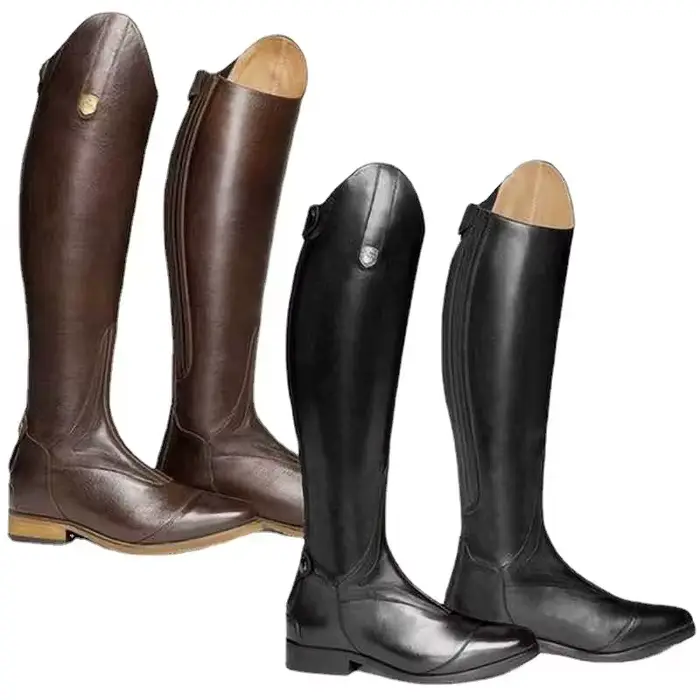 Bottes d'hiver unies pour femmes, style chevalier polyvalent, à talon épais, bottines à bout rond, s