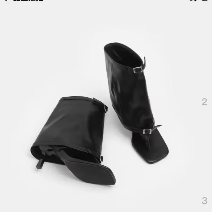 Bottes Cool à talons hauts et bout carré pour femmes