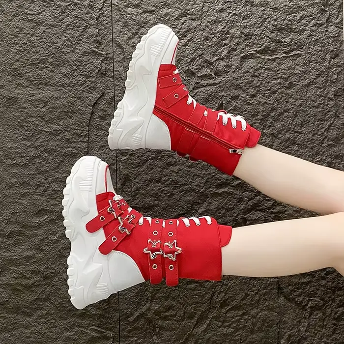 Bottes mi-tubulaires étanches et antidérapantes pour femmes avec talons carrés élégants et styles romains occasions printemps automne