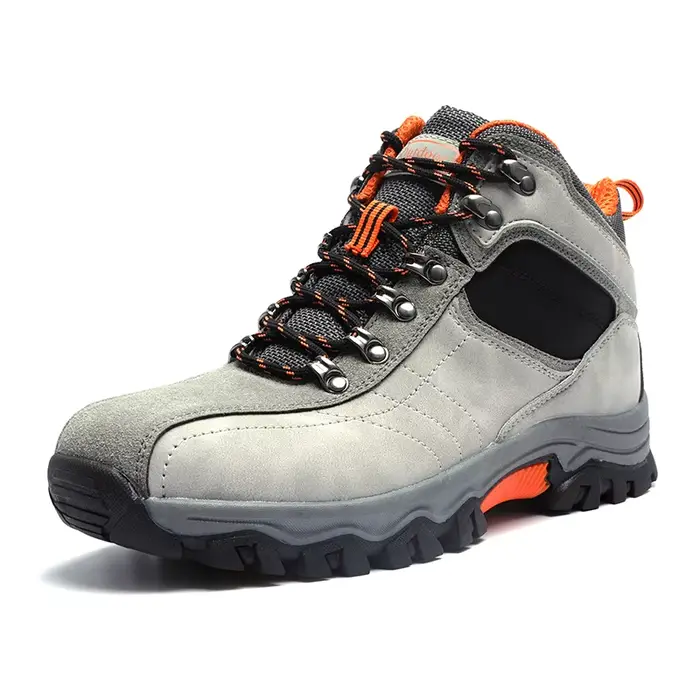 Bottes de randonnée HIKEUP en microfibre imperméable et respirante pour hommes, idéales pour randonnée, trekking, escalade et camping