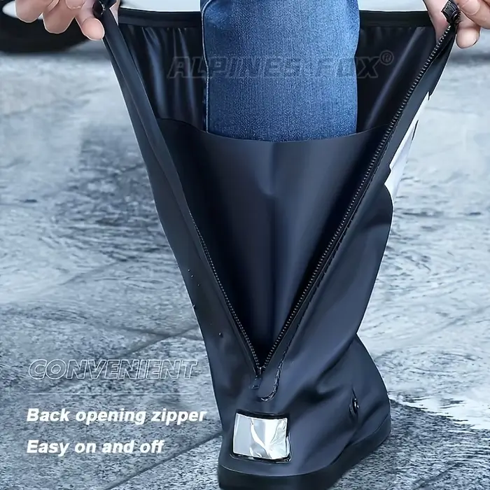 Bottes de pluie à Tube haut pour moto