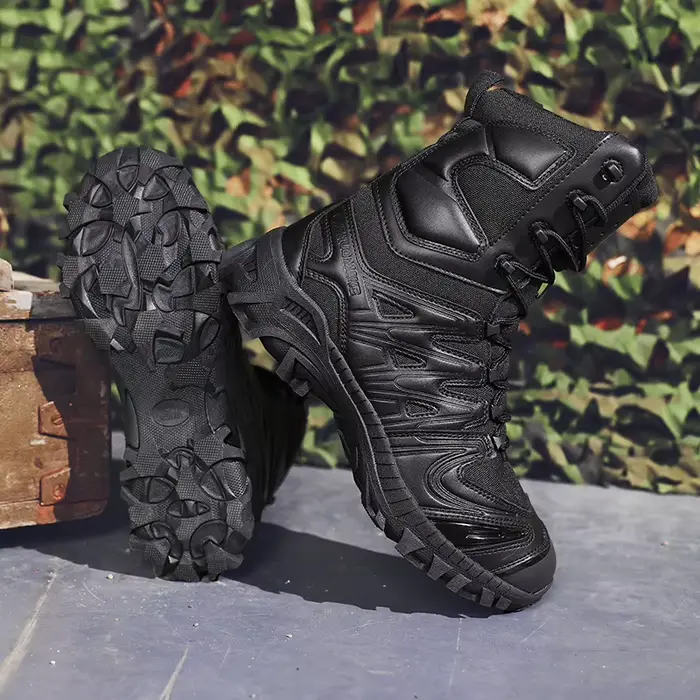 Bottes de combat pour hommes de grande taille