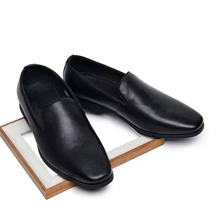chaussures en cuir pour hommes, chaussures pour hommes, chaussures pour hommes, blanches, à enfiler,