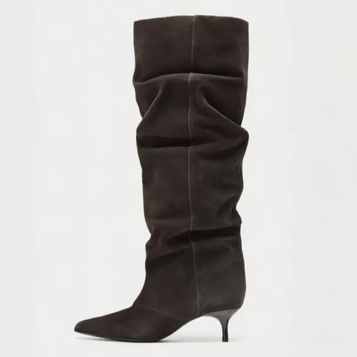 Eilyken – bottes plissées d'hiver pour femmes