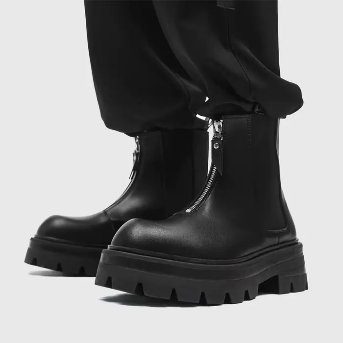 Bottes Chelsea pour Hommes Style Classique Roman Élégantes pour Occasions Spéciales Printemps Automne
