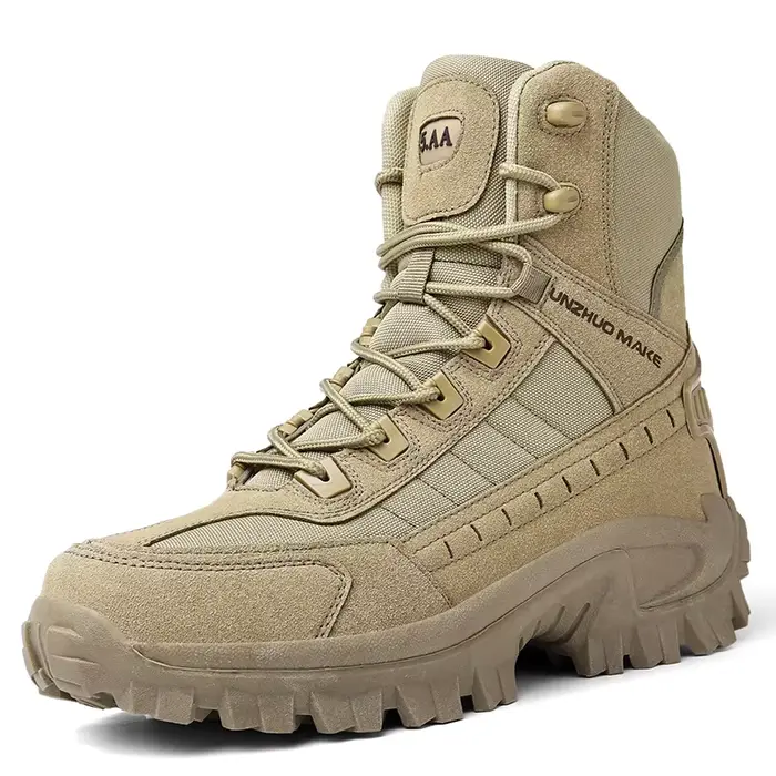Bottes de randonnée imperméables classiques pour hommes, bottes de saut dans le désert, chaussures d