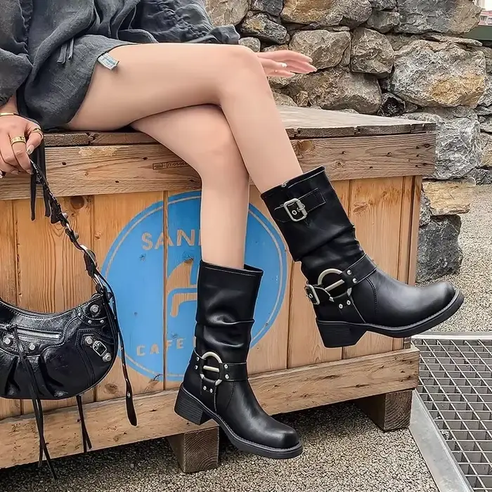 Bottes de Cowboy d'hiver pour femmes