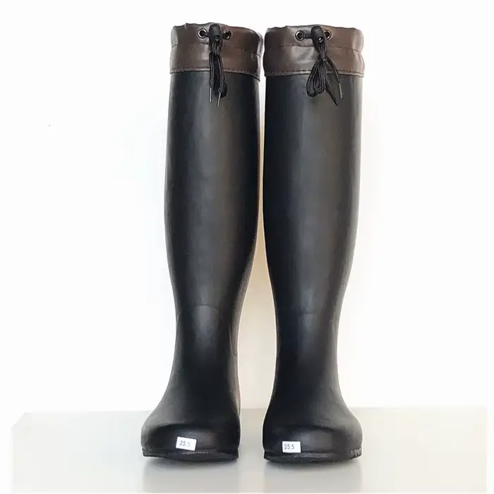 Bottes de pluie de voyage pliables