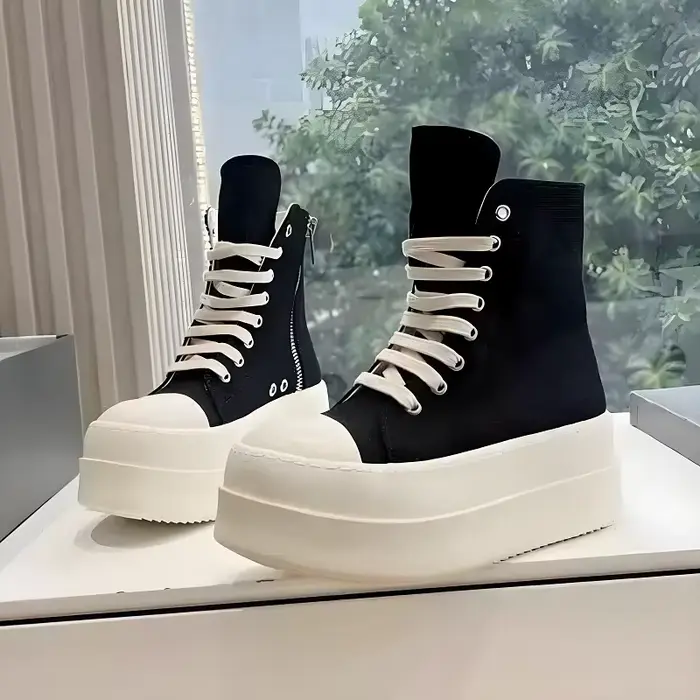 Bottes de rinçage à plateforme pour femmes