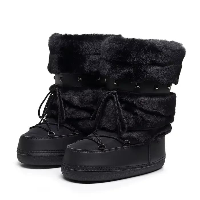 Bottes de neige en fourrure pour femmes