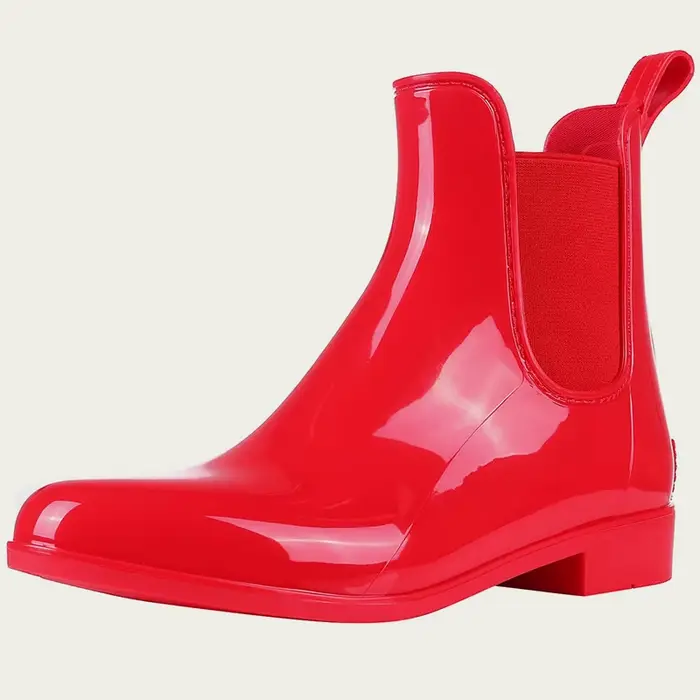 Bebealy-Bottes de pluie courtes imperméables pour femmes
