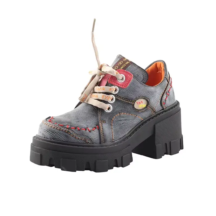 TMA EYES Chaussures en cuir massif pour femme