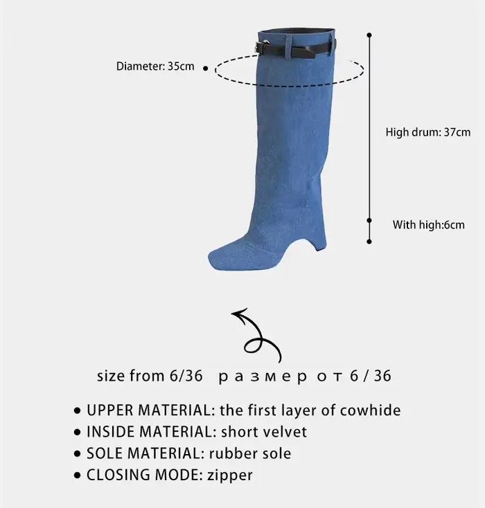 Ods-Bottes de Luxe Élégantes au Genou