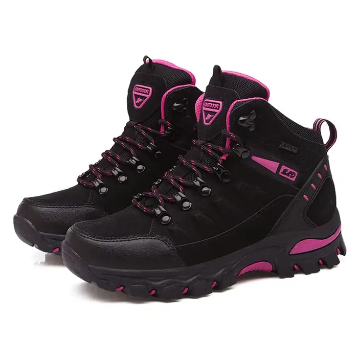 Hiver femmes cheville en plein air Trekking bottes chaussures de randonnée femme escalade