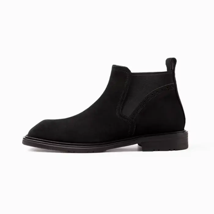 Bottes Chelsea classiques de style vintage pour hommes ; simples et élégantes