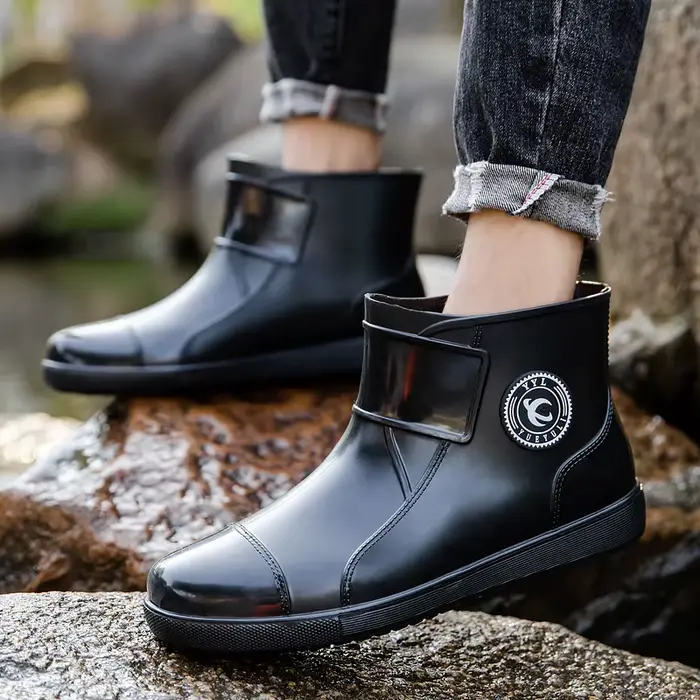 Bottes de pluie imperméables pour hommes